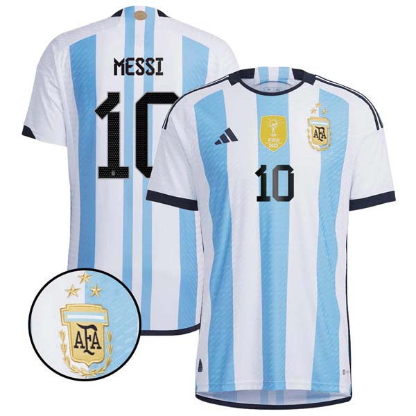 3 Estrellas Tailandia Camiseta Argentina 1st Messi 2022-2023